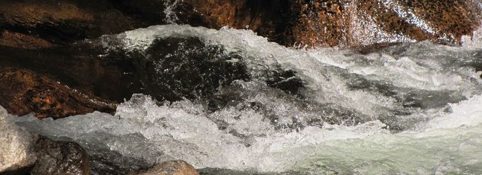 View of waterfall