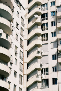 Low angle view of building in city