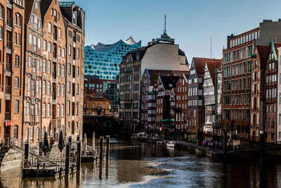 View of buildings in city