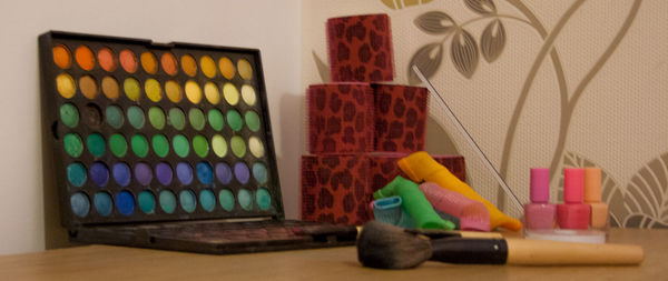 Stack of objects for sale