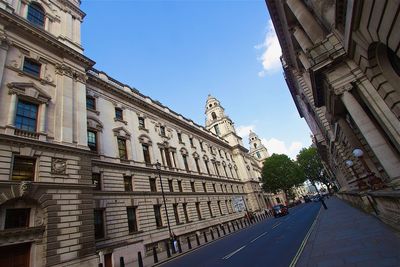 View of buildings in city