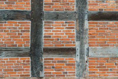 Full frame shot of brick wall