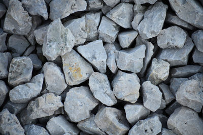 Full frame shot of stones