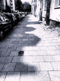Walkway leading to footpath