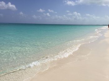 Scenic view of beach