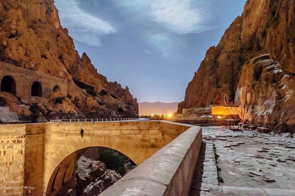 PANORAMIC VIEW OF DAM AGAINST SKY