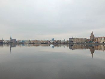 River with buildings in background