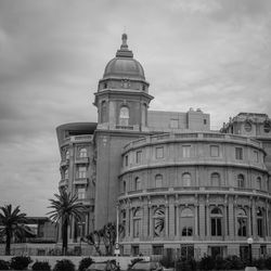 Low angle view of building against sky