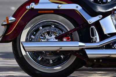 Stainless steel on harley davidson bikes