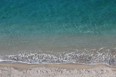 Scenic view of sea waves