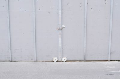 Full frame shot of closed door