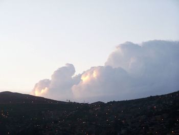 Panoramic view of city against sky