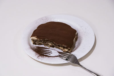 Close-up of dessert in plate