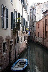 Boats in canal