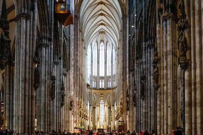 Interior of cologne cathedral