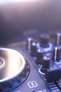 Close-up of computer keyboard
