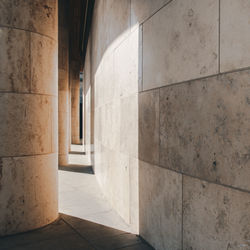 Corridor of building