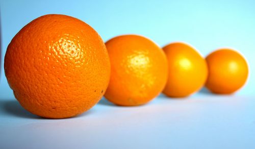 Close-up of orange slices