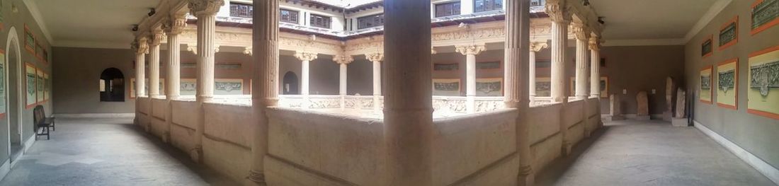 Corridor of building