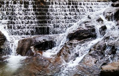 Rocks in water