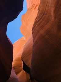 Rock formations at canyon