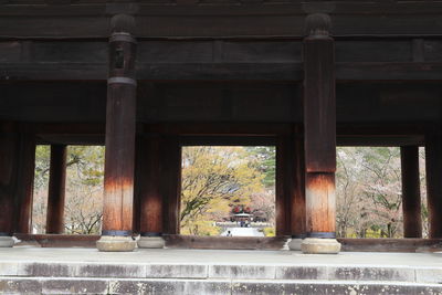 Low angle view of bridge