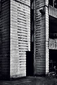 Exterior of old building