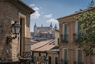 Ancient architecture in the city of toledo, spain