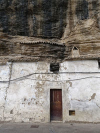 Low angle view of old building