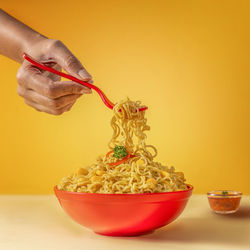 Close-up of food in bowl