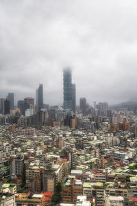 Cityscape against sky