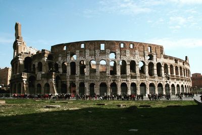 View of historical building against sky