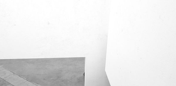 Close-up of white wall