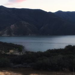 Scenic view of mountains