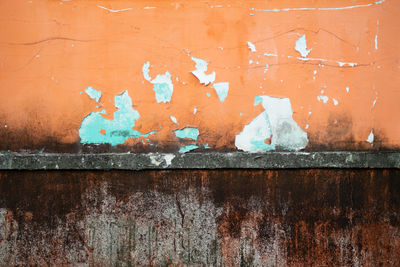 Full frame shot of weathered wall