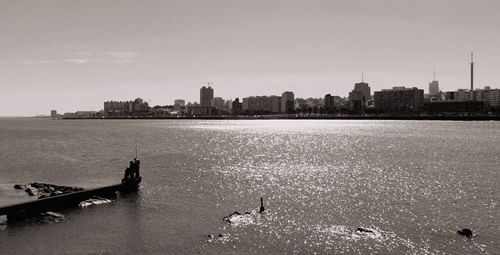 View of city at waterfront