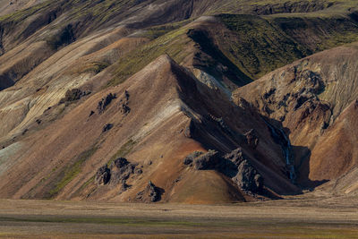 Aerial view of land