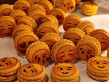 Full frame shot of multi colored buttons