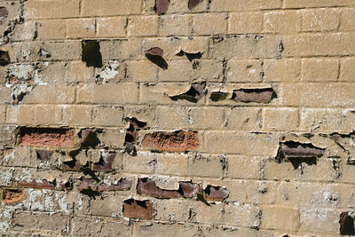 Full frame shot of brick wall