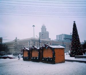 Buildings in city