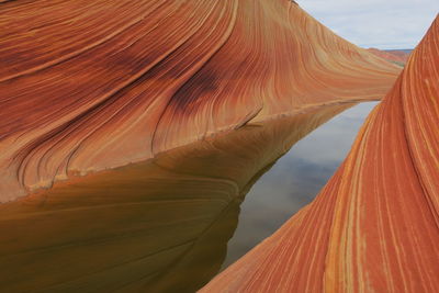 View of rock formation