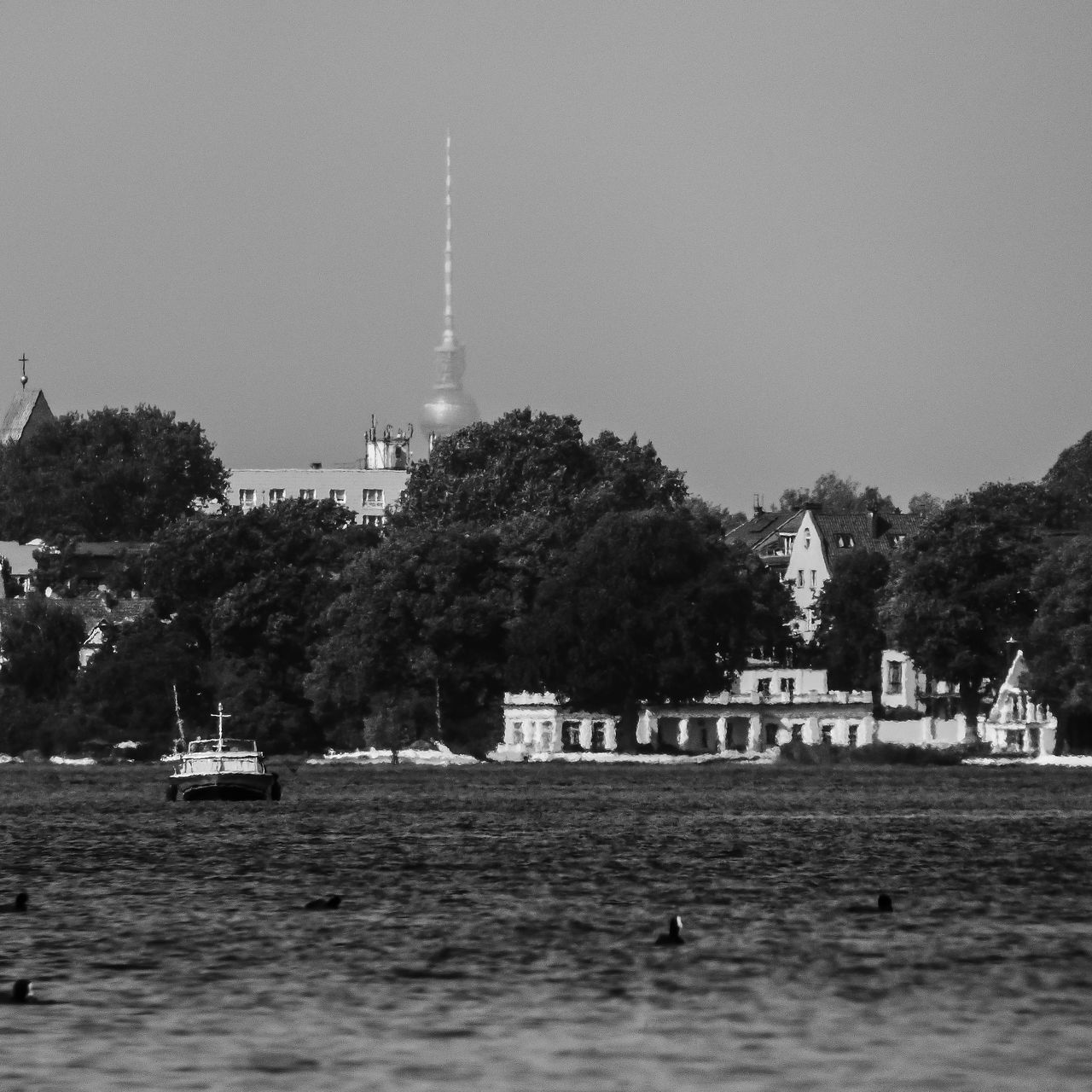 BOATS IN A BUILDING