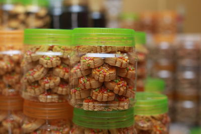 Cookies for eid mubarak celebration in malaysia. muslim festival called as hari raya