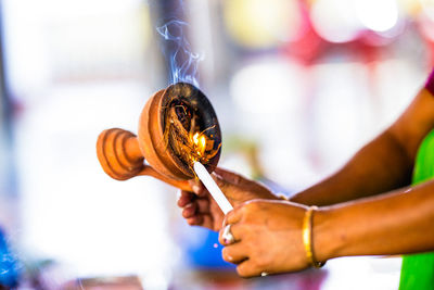 This is the part one of indian the hindu wedding rituals. close-up.