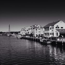 Boats in canal