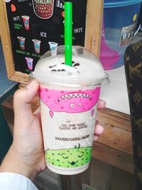 Close up of drink