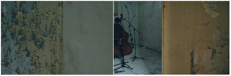 Sea waves rushing towards shore