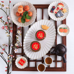 Chinese new year cake  popular as kue keranjang or dodol china in indonesia. 