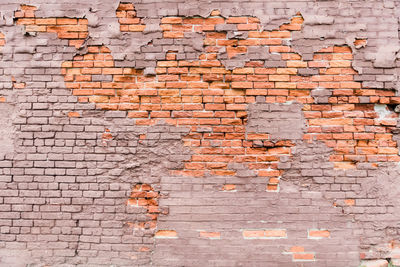 Full frame shot of brick wall