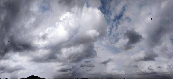 Low angle view of clouds in sky